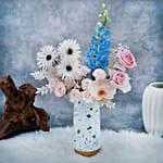 Whimsical Flowers Arrangement