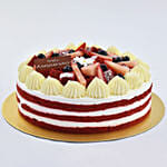 1 Kg Red Velvet Cake For Anniversary