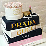 3D Luxurious Brands Cake Chocolate