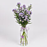 Aster Flower Elegant Birthday Wishes