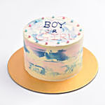 Babys Gender Reveal Cake For Girl