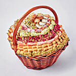 Basket of Mix Baklava and Turkish Delight