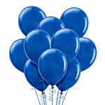 Blue Helium Balloons