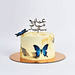 Butterfly Butter Cream Birthday Vanilla Cake