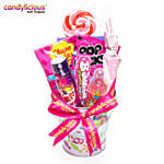 Candylicious Bucket Tin Candy Print Gift Pack