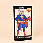 Capture Dad's Superpowers: with Customised  Caricature