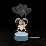 Celebrating Love Personalised LED Lamp