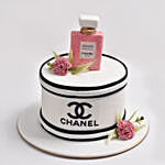 Chanel Designer Red Velvet Cake