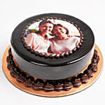 Chocolate Truffle Birthday Special Photo Cake 1.5 Kg