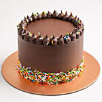 Choco Vanilla Rainbow Cake