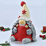Christmas and Santa Red Velvet Cake