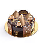 Congratulation Chocolate Hazelnut Cake 8 Portion