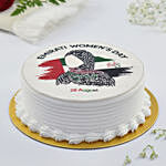 Emirati Womens Day Photo Cake