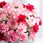 Bunch of 50 Gorgeous Pink Roses
