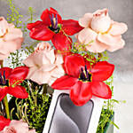 Iphone 15 Pro 128 GB Natural Titanium Gift with Flowers & Chocolates