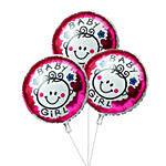 Its A Girl Foil Balloons