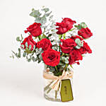 Roses in a Vase