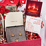 Eternal Love Gift Hamper With Jewellery