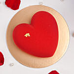 كيكة القلب الأحمر الشهيرة بنكهة الشوكولاتة نصف كيلو