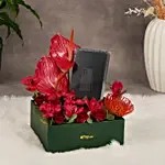 Samsung Galaxy S24 Ultra 256 GB Titanium Black With Flowers