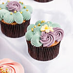 Tasteful Pastel Vanilla Cupcakes