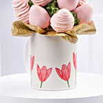 Starwberries in Tulips Mug