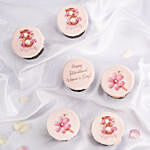 Womens Day Flower Cupcakes