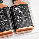 Designer Jack Daniels Fondant Cake Red Valvet