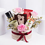 Coffee And Snacks Hamper For Mom