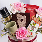 Coffee And Snacks Hamper For Mom