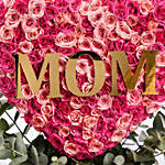 Heart Of Roses For Mom