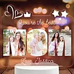 You Are The Best Mom Led Frame