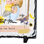 Best Mom Personalised Slate Frame