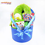 Candylicious Its A Boy Dino Gift Box Hamper