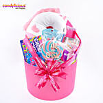 Candylicious Its A Girl Unicorn Gift Box Hamper