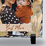 Infinite Love For Mom Personalised Slate Frame