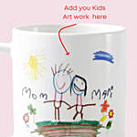 Mothers Day Children Art Mug