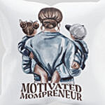 Motivated Mompreneur Cushion