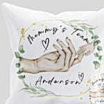 Mummy'S Team Personalised Names Cushion & Mug