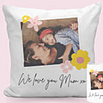 Smiles With Mom Personalised Cushion & Mug