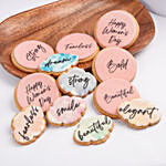 Womens Day Cookies 9 Pcs