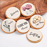 Mothers Day Cookies 6 Pcs