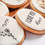 Mothers Day Cookies 6 Pcs