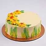 Daffodils Chocolate Cake 4 Portion