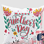 Happy Mothers Day Printed Mug And Cushion Combo