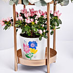 Moms Gentle Love Flowers And Plant Stand