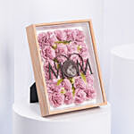 Personlize Floral Frame For Mom
