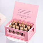 Pink Spray Roses And Tea Collection Box