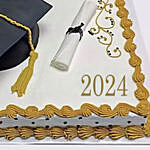 Graduation Degree Marble Cake
