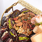 Premium Platter Of Dates And Dry Fruits